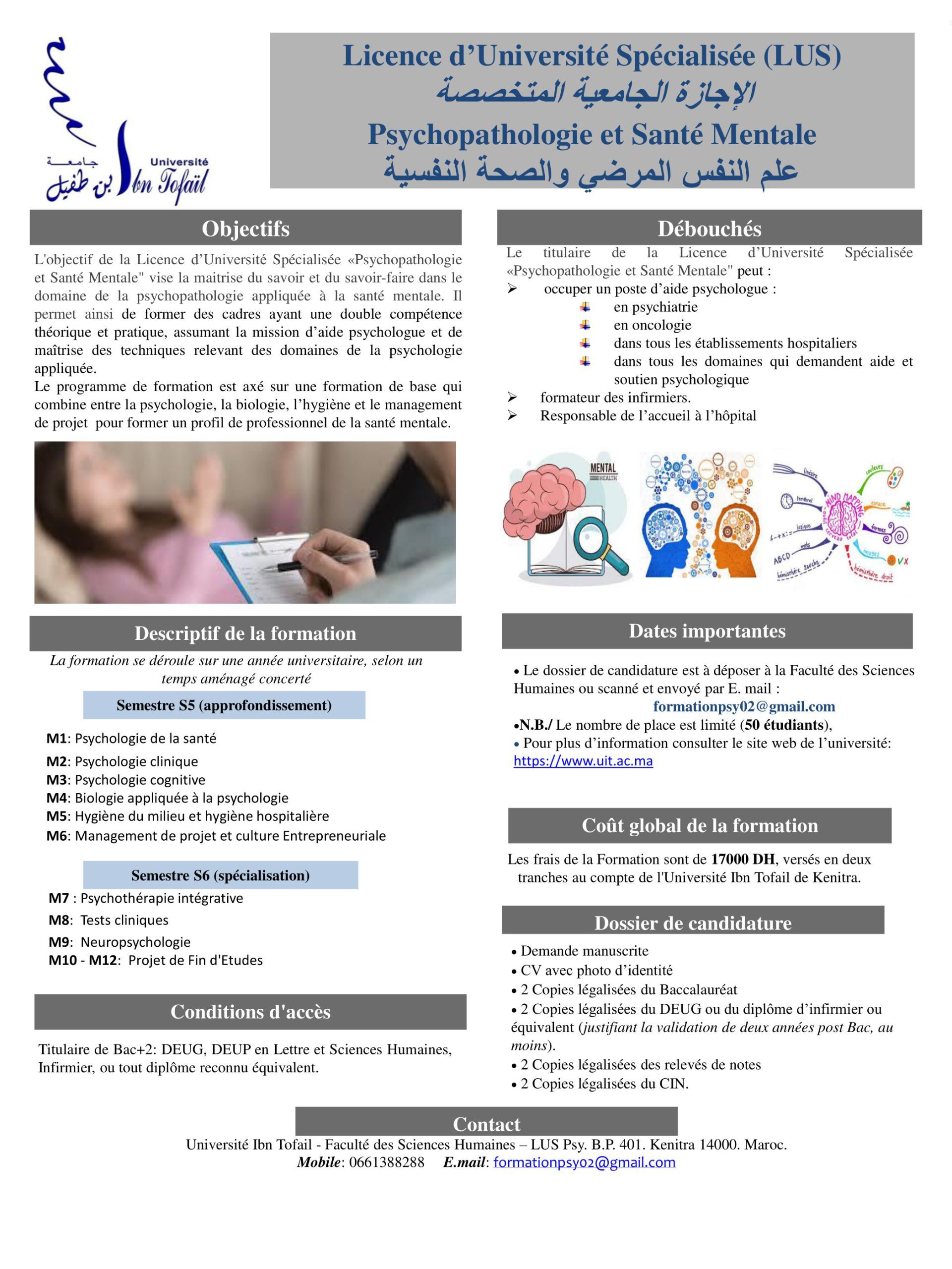 Psychopathologie et Santé Mentale