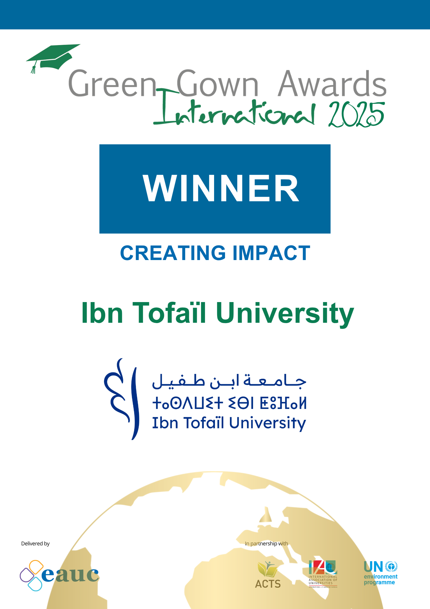 Creating Impact winner badge