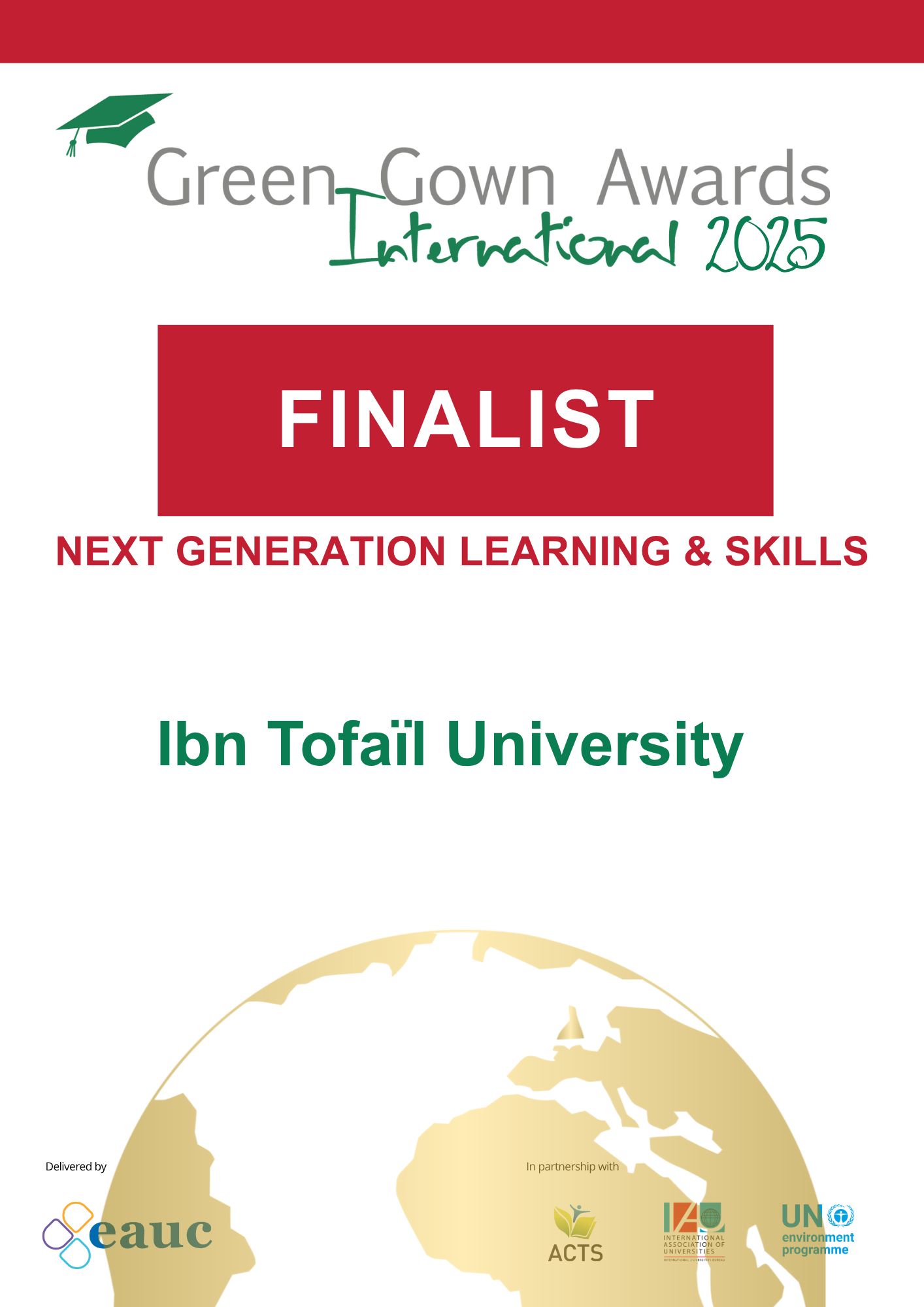 Next Generation Learning and Skills finalist badge