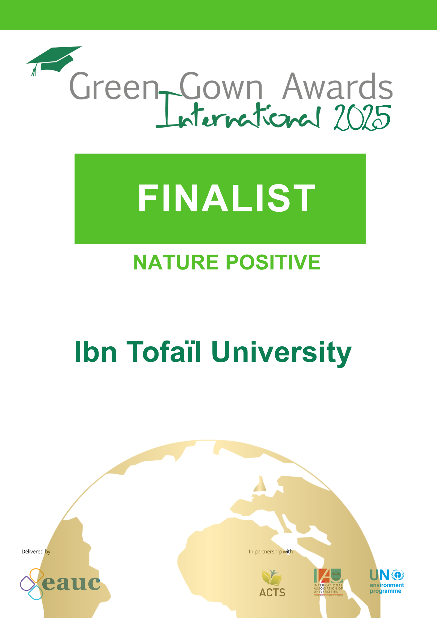 Nature Positive finalist badge