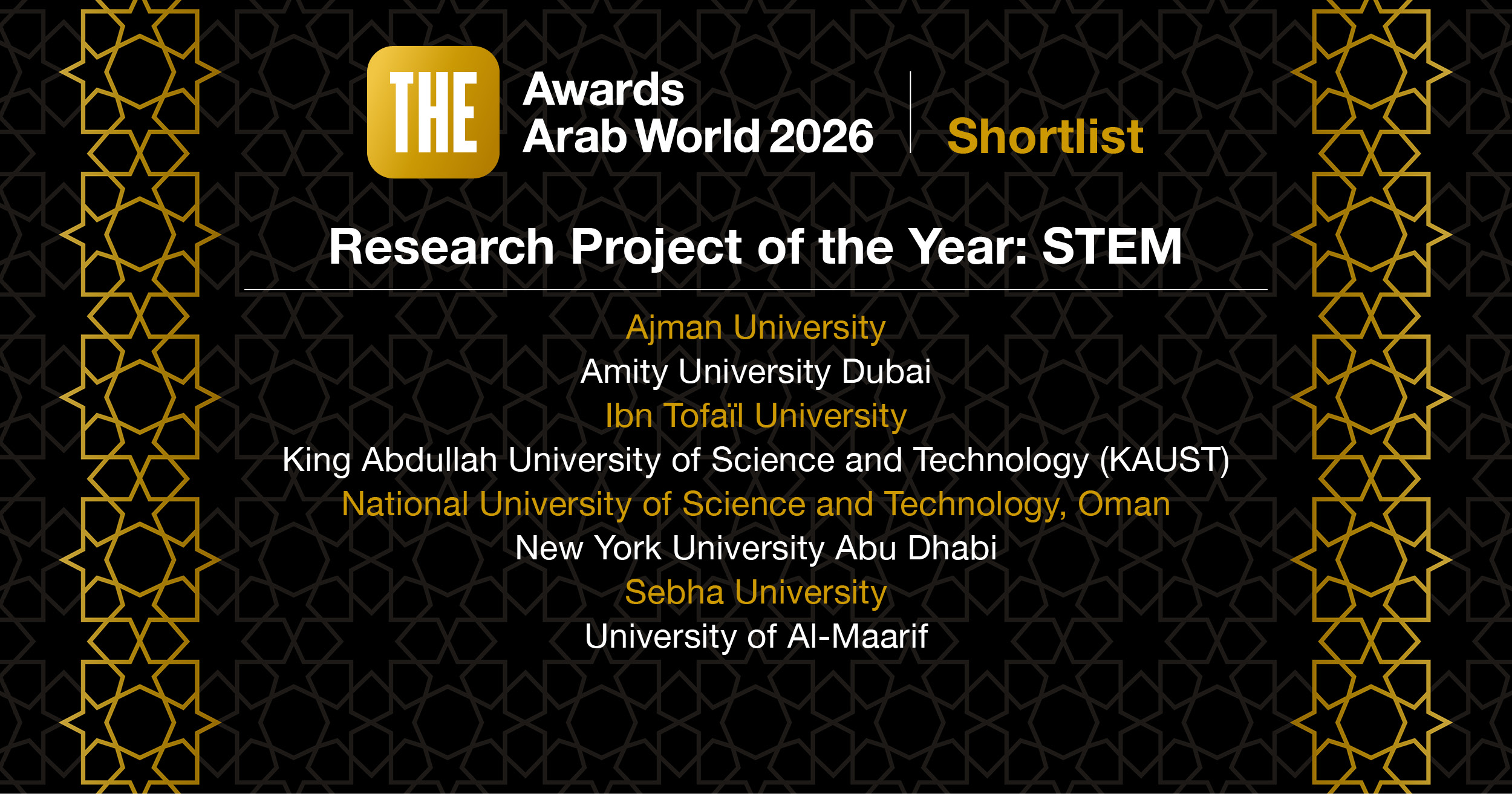 Research Project of the Year STEM badge